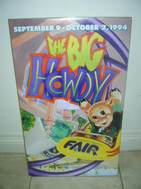 Los Angeles County Fair: The Big Howdy Poster 1994