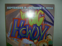 Los Angeles County Fair: The Big Howdy Poster 1994