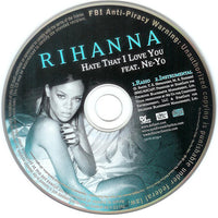 Rihanna: Hate That I Love You 2-Track Promo w/ Back Artwork - NeverDieMedia