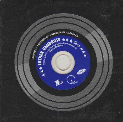 Luther Vandross: Shine 4-Track Promo