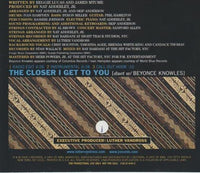 Luther Vandross: The Closer I Get To You Promo w/ Artwork