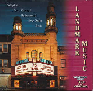 Landmark Music: Oriental Theatre 75th Anniversary Promo w/ Artwork