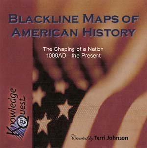 Blackline Maps Of American History: The Shaping Of A Nation 1000AD - The Present