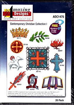 Amazing Designs Contemporary Christian Collection 1 w/ Manual
