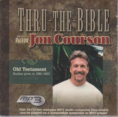 Thru-The-Bible With Pastor Jon Courson: Old Testament Incomplete 15-Disc Set