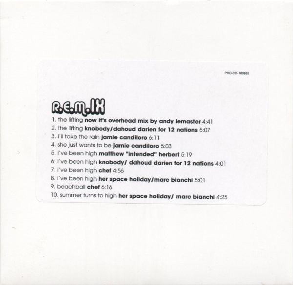 R.E.M.: R.E.M.ix Promo w/ Artwork