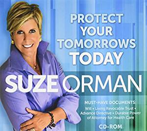 Protect Your Tomorrows Today By Suze Orman CD-ROM