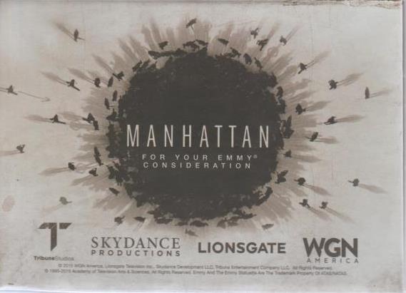 Manhattan: Season 1 FYC 4-Disc Set