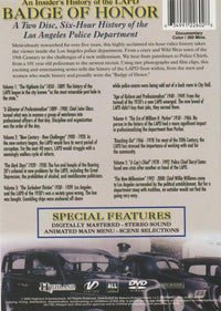 Badge Of Honor: An Insider's History Of The LAPD Special 2-Disc Set