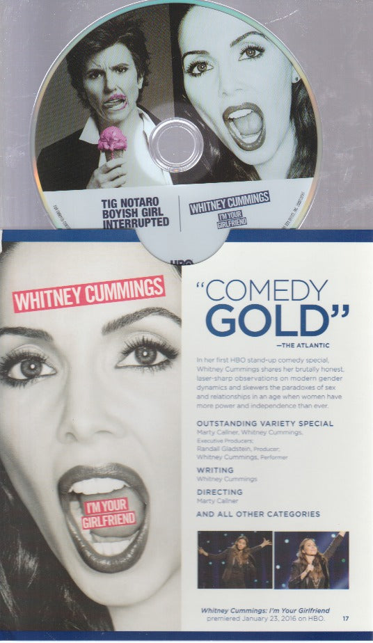 Whitney Cummings: I'm Your Girlfriend / Tig Notaro: Boyish Girl Interrupted: FYC FYC - NeverDieMedia