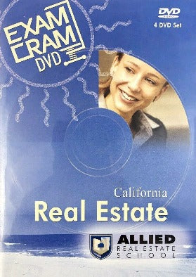 Allied California Real Estate Exam Cram 4-Disc Set, 11 Hours - NeverDieMedia