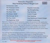 Interactive Hypnosis: Stop Smoking Without Weight Gain