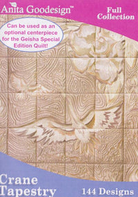 Anita Goodesign Full Collection: Crane Tapestry