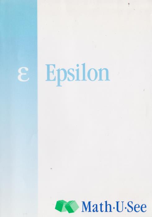 Math U See: Epsilon – NeverDieMedia