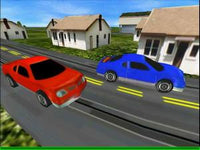 3D Slot Car Racing
