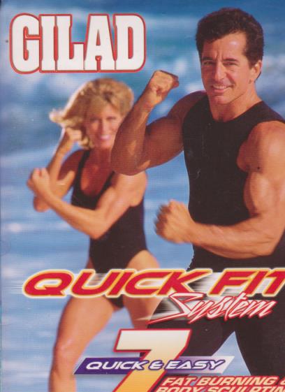 Gilad: Quick Fit System 4-Disc Set w/ No Booklets