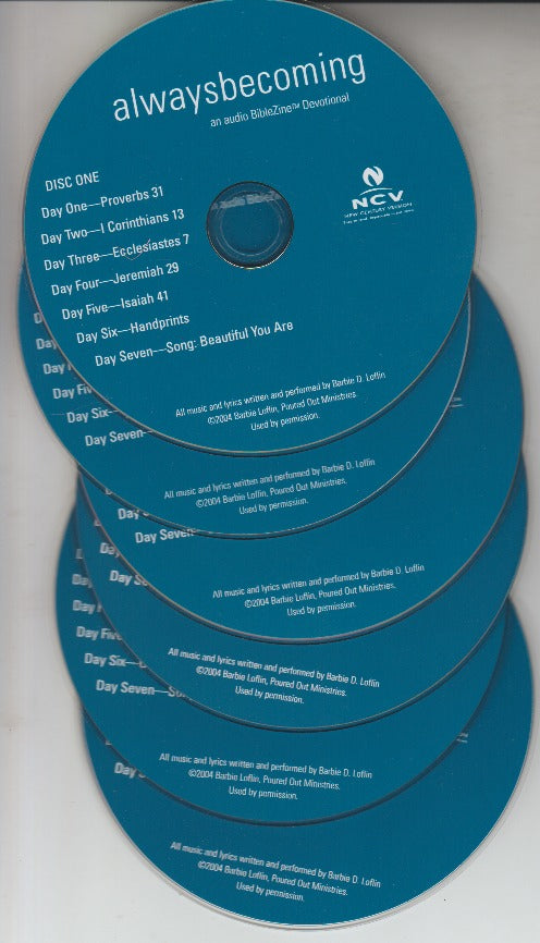 Always Becoming: An Audio BibleZine Devotional New Century Version w/ No Artwork