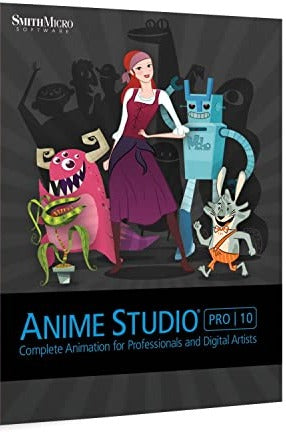 Anime Studio 10 Pro w/ Manual - NeverDieMedia
