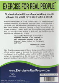 Exercise For Real People: Breakthrough In Fitness & Weight Loss 2-Disc Set
