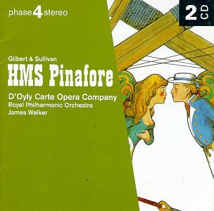Gilbert & Sullivan: HMS Pinafore: D'Oyly Carte Opera Company 2-Disc Set w/ Artwork
