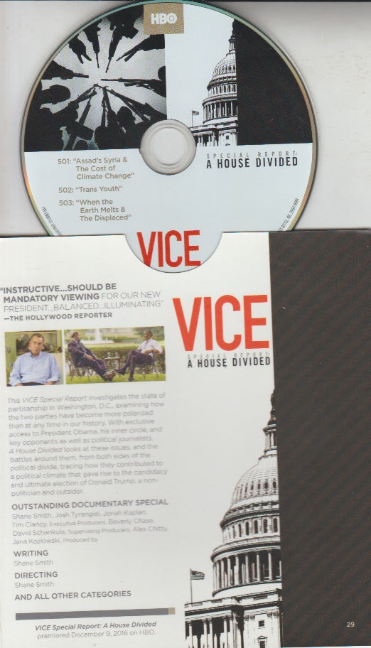 Vice: A House Divided: 5th Season FYC 3 Episodes
