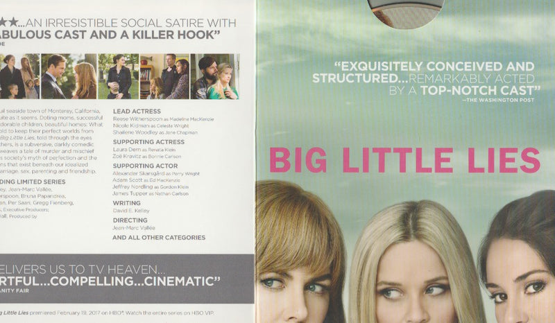 Big Little Lies: The Complete First Season FYC 2-Disc Set