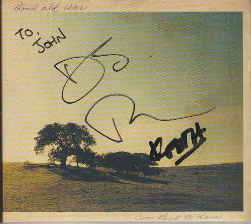 Good Old War: Come Back As Rain Autographed w/ Artwork & Picture Cards