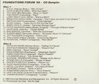 Foundations Forum '89 CD Sampler: CD From Hell 2-Disc Set Promo w/ Artwork