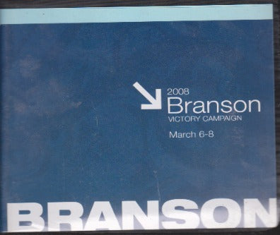 Branson Victory Campaign 2008 With Kenneth & Gloria Copeland 11-Disc Set