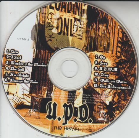 U.P.O.: The Heavy w/ No Artwork