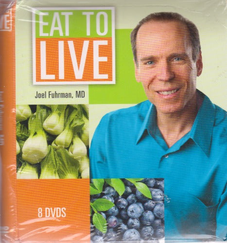 Eat To Live By Dr. Joel Fuhrman 8-Disc Set