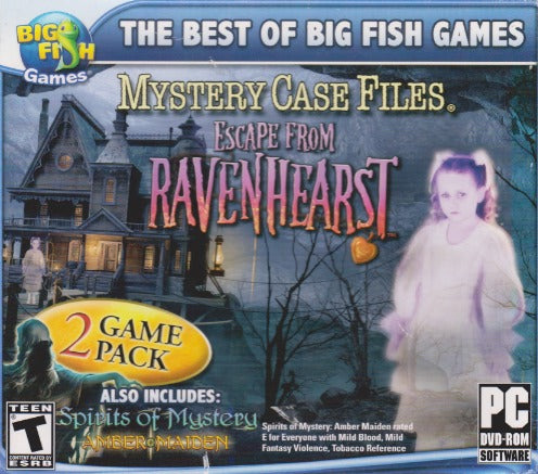 Mystery Case Files: Escape From Ravenhearst + Spirits Of Mystery: Amber Maiden