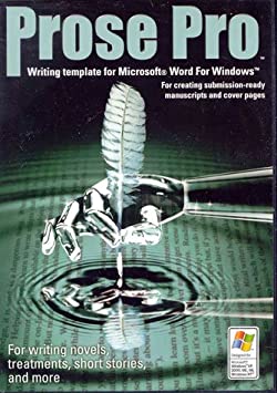 Prose Pro: Writing Template For Microsoft Word For Windows