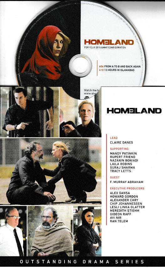 Homeland: Season 4 FYC 2 Episodes - NeverDieMedia