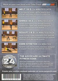 Advocare Workout Series: 7 Workouts 2-Disc Set