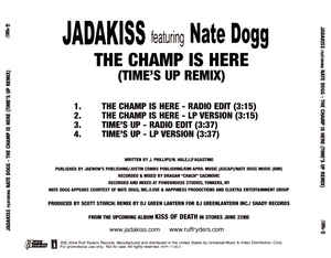 Jadakiss: The Champ Is Here: Time's Up Remix Promo