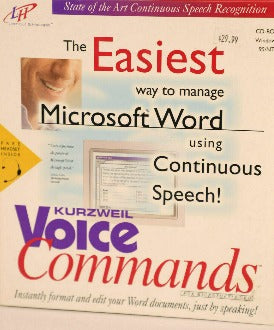 Kurzweil Voice Commands