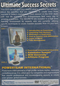 Ultimate Success Secrets By Bill Walsh 2-Disc Set