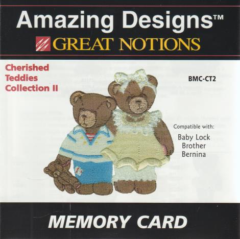 Amazing Designs: Great Notions: Cherished Teddies Collection II Memory Card BMC-CT2