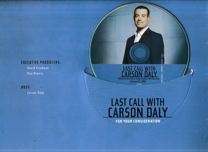 Last Call With Carson Daly FYC 1 Episode