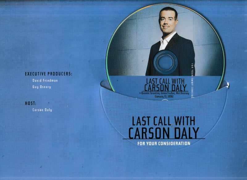 Last Call With Carson Daly FYC 1 Episode