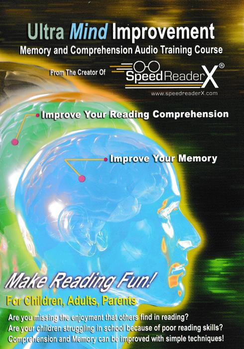 Ultra Mind Improvement Memory & Comprehension Audio Training Course 4-Disc Set