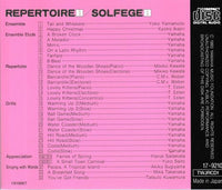 Yamaha Music School: Repertoire / Solfege 1 w/ Artwork