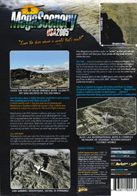 MegaScenery USA 2005 For Microsoft Flight Simulator 2004 Volume 1: Southern California Version 2 w/ Manual - NeverDieMedia