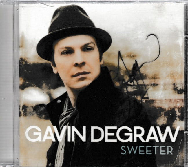 Gavin DeGraw: Sweeter w/ Autographed Case
