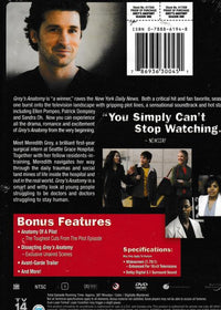 Grey's Anatomy: Season 1 2-Disc Set
