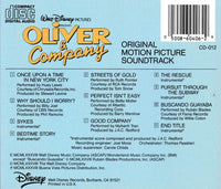 Oliver & Company: Original Motion Picture Soundtrack w/ Back Artwork