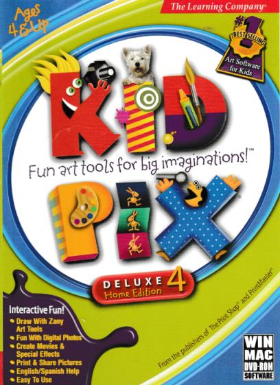 Kid Pix 4 Deluxe Home - NeverDieMedia
