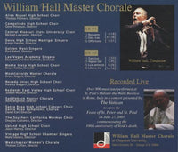 William Hall Master Chorale: Verdi Requiem 2-Disc Set w/ Cracked Case
