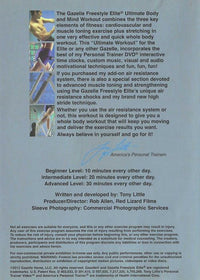 Tony Little's Gazelle: Freestyle Elite